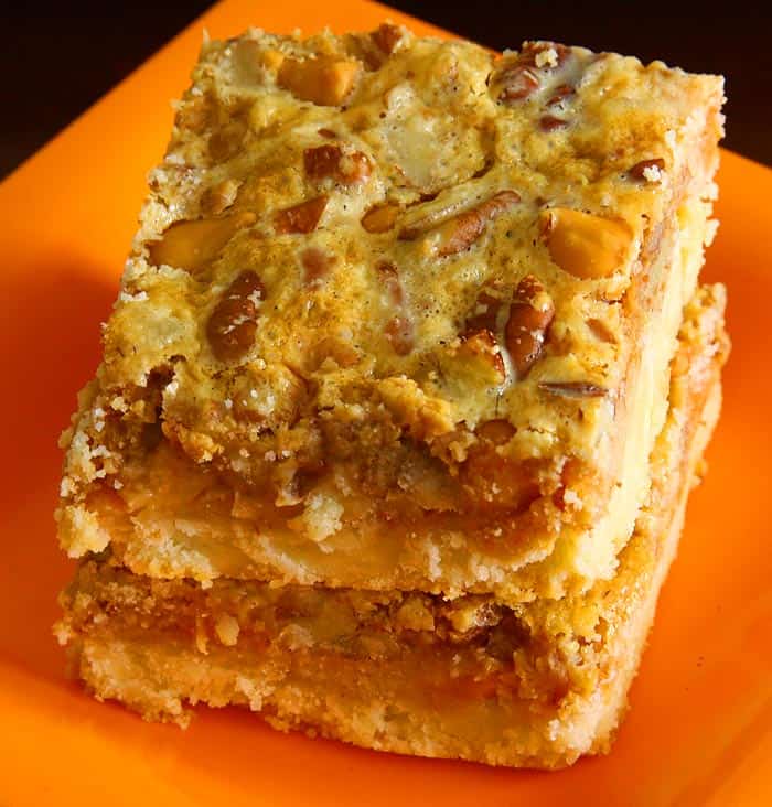 Stacked Pecan Pie Bars