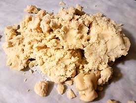 sugar cookies raw dough