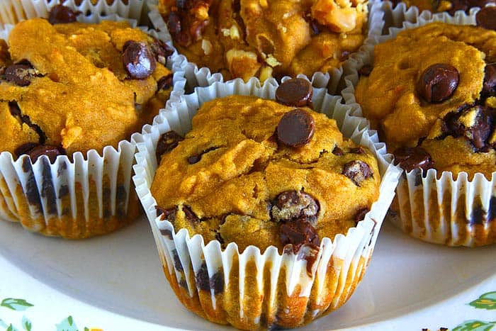 Potato Chocolate Chip Muffins