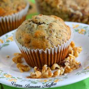 Vegan Banana Muffins