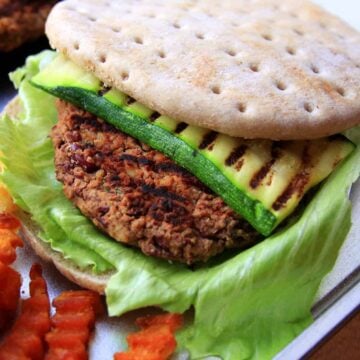 Vegan Kidney Bean Burgers