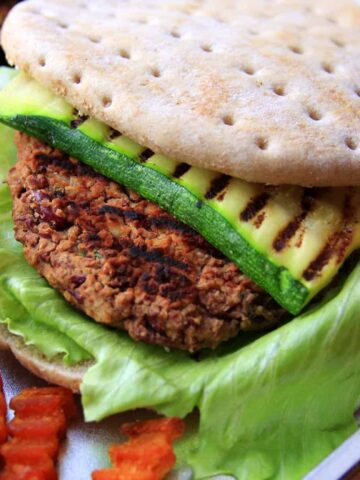 Vegan Kidney Bean Burgers