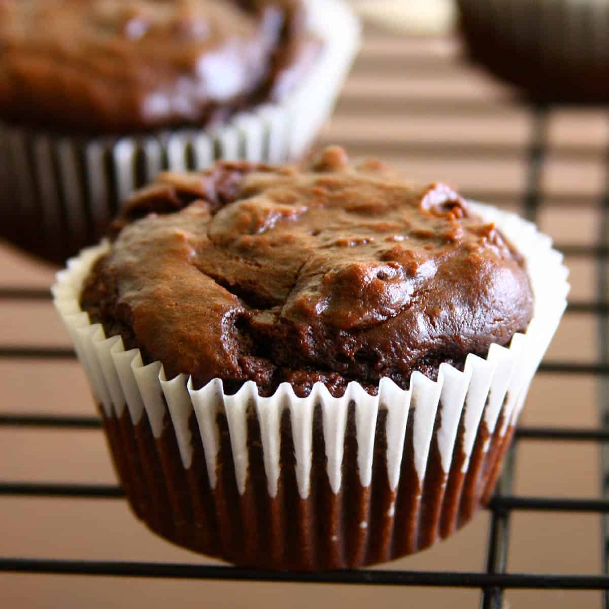 Vegan Chocolate Avocado Cupcakes