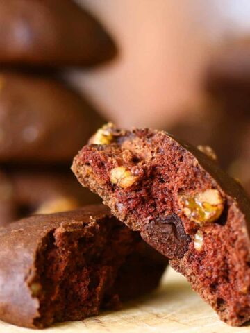 Vegan Double Chocolate Cookies