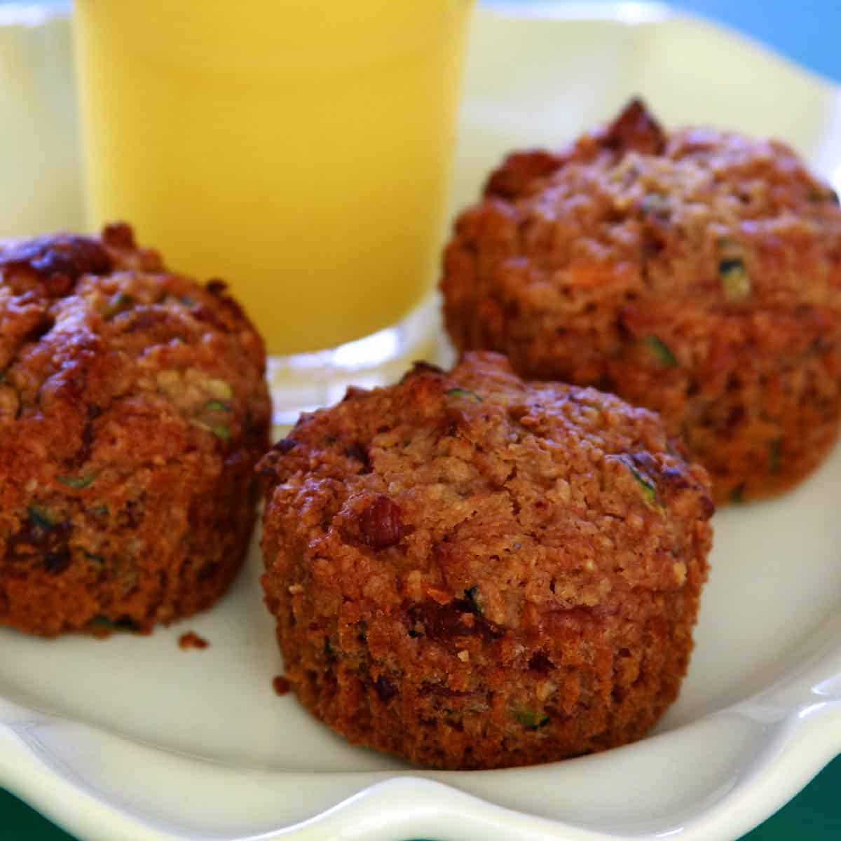 Vegan Oat Bran Muffins