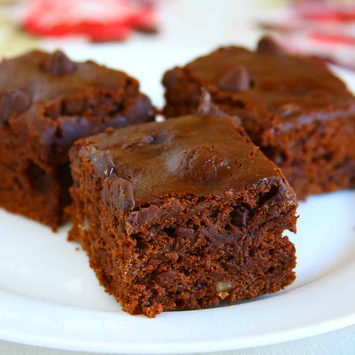 Vegan Sweet Potato Brownies