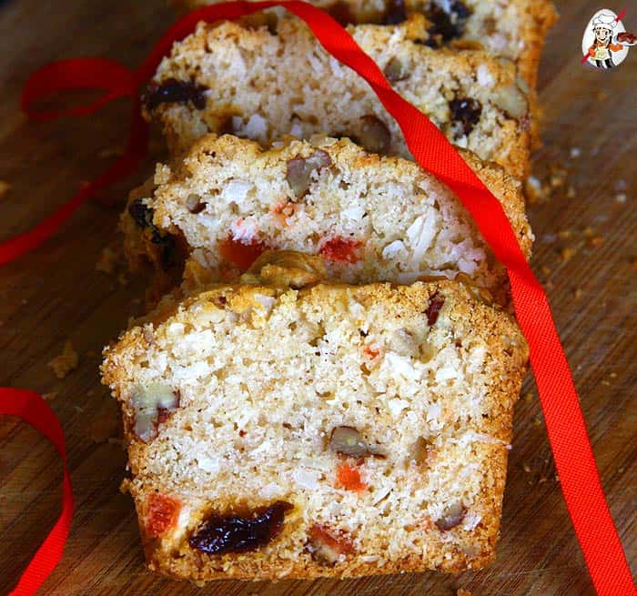 Indian Coconut Bread Recipe