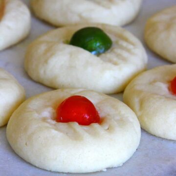 Whipped Shortbread Cookies